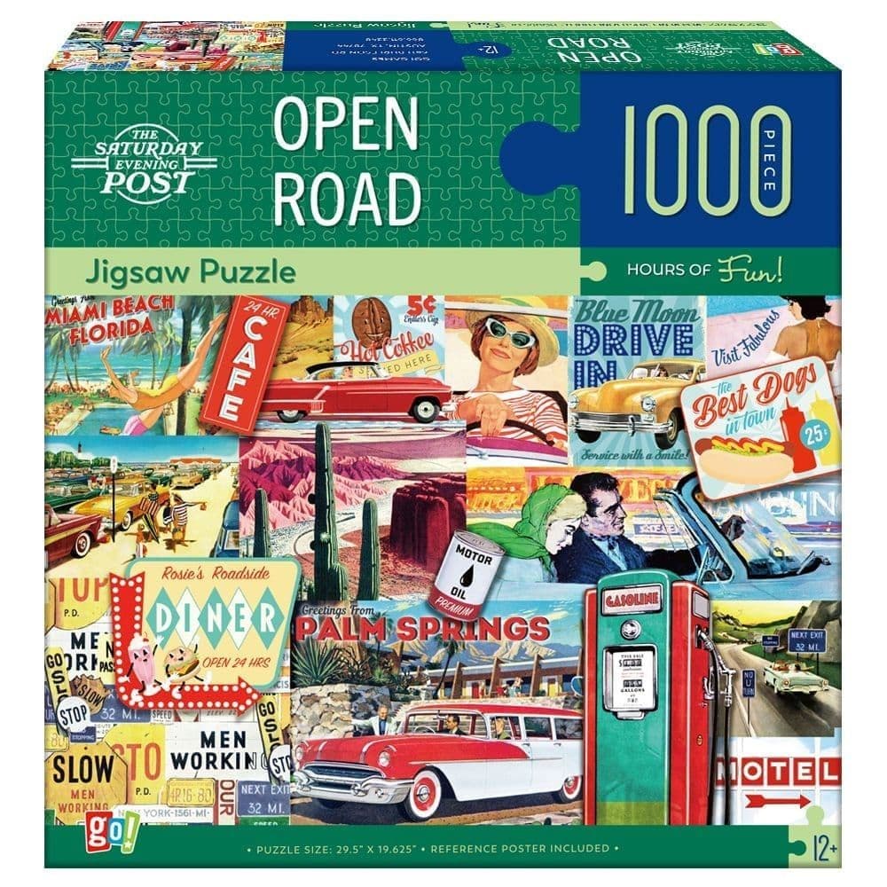 The Open Road 1000 Piece Puzzle Main Product Image
