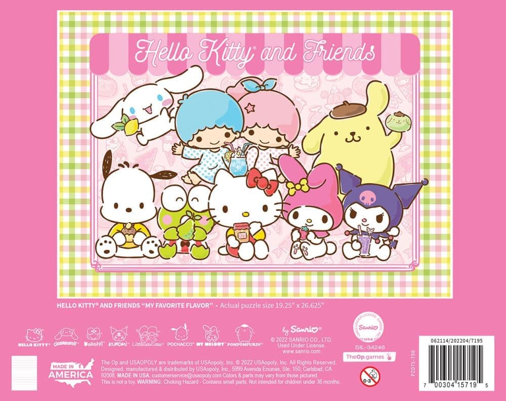 Hello Kitty and Friends 1000 Piece Puzzle Second Alternate Image