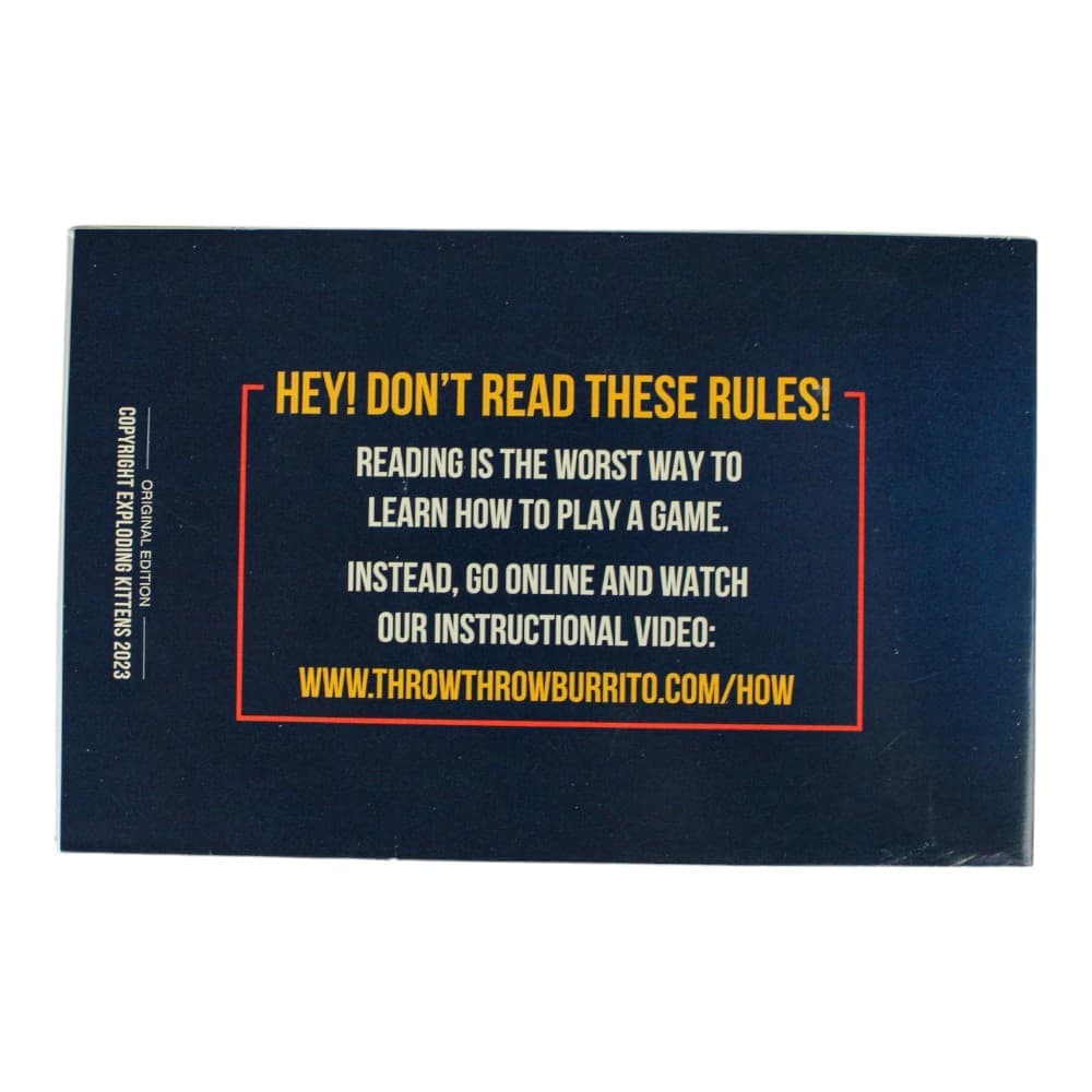 Throw Throw Burrito Game Seventh Alternate Image