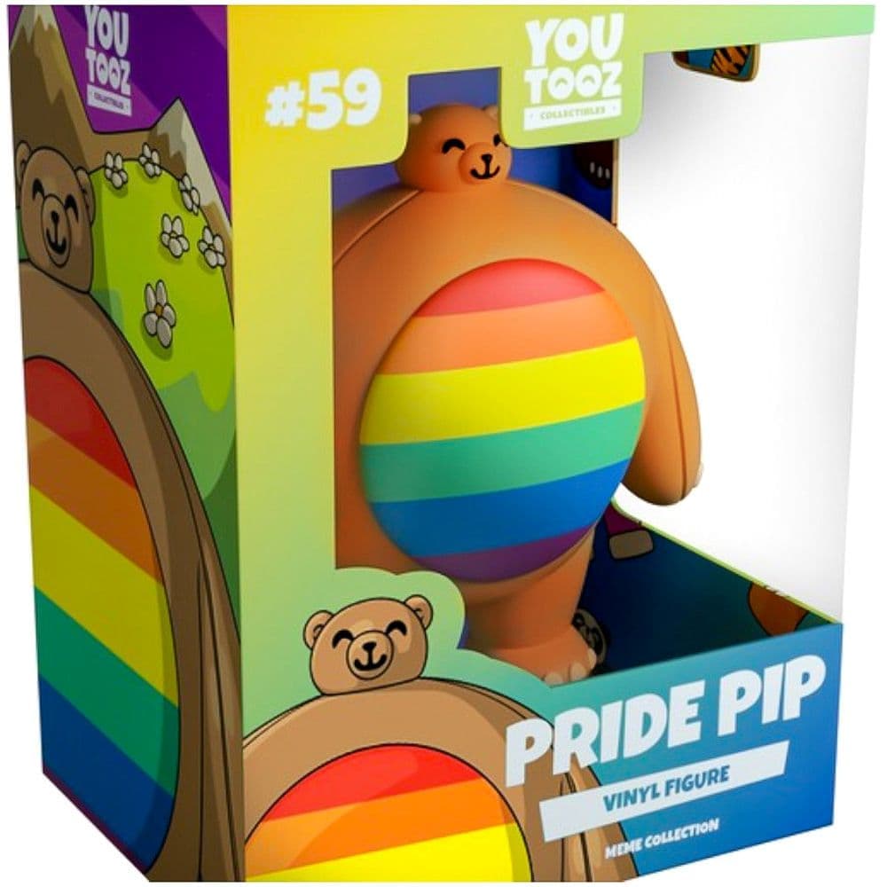 Tiny Headed Pride Vinyl Figure Main Product Image width="1000" height="1000"