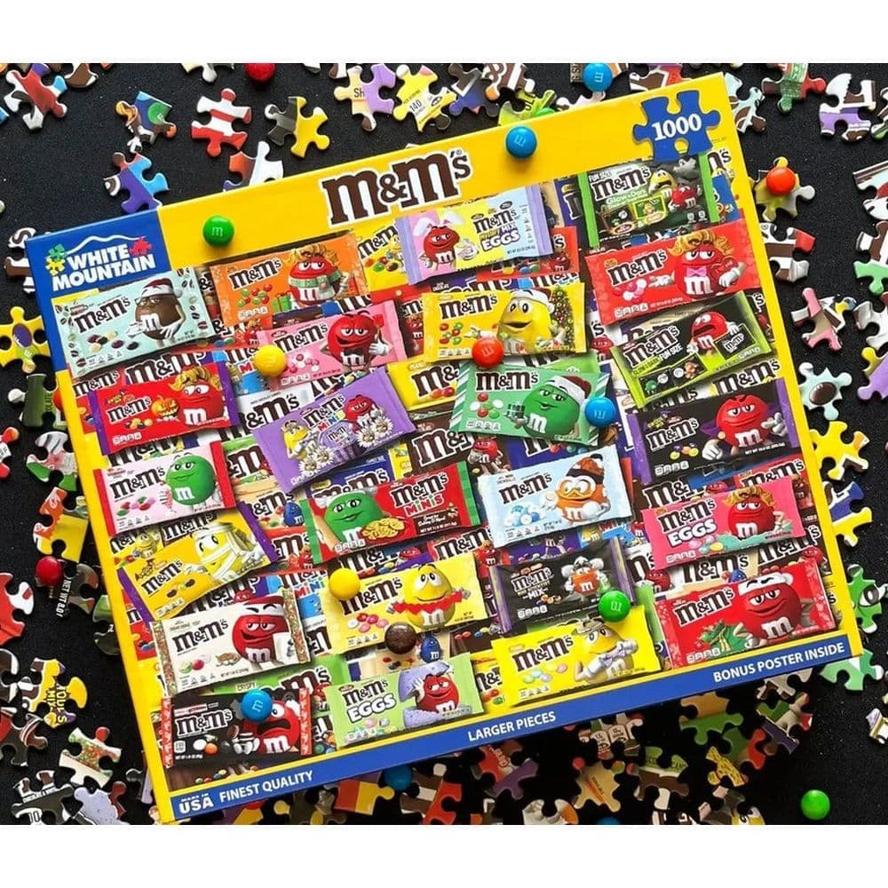 M&amp;Ms 1000 Piece Puzzle Third Alternate Image