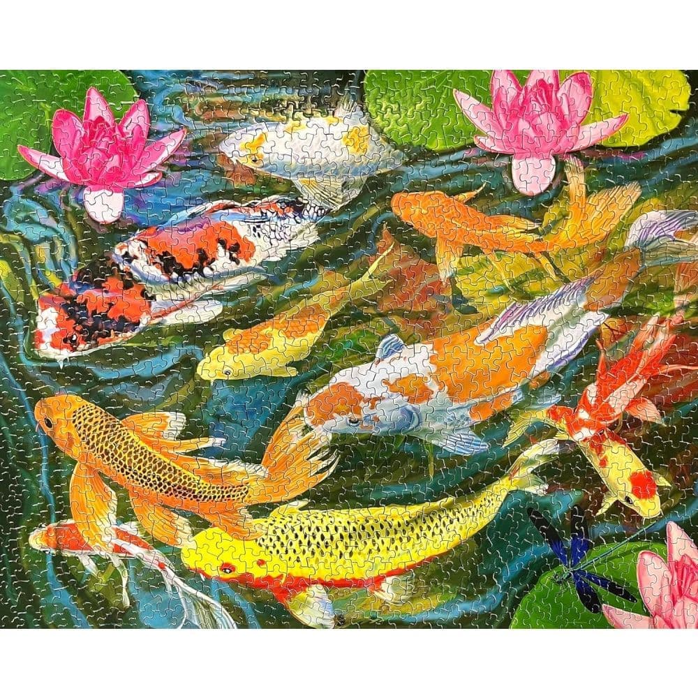 Koi Pond 1000 Piece Puzzle Second Alternate Image