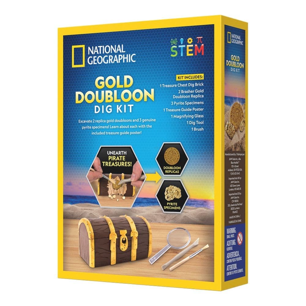 National Geographic Gold Doubloon Dig Kit Second Alternate Image