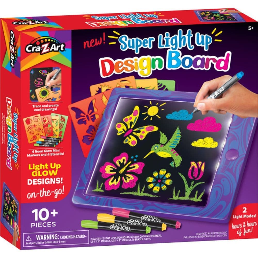 CraZ Art Super Light Up Doodle Board Main Product Image