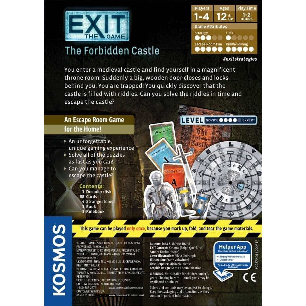EXIT: The Forbidden Castle Game First Alternate Image