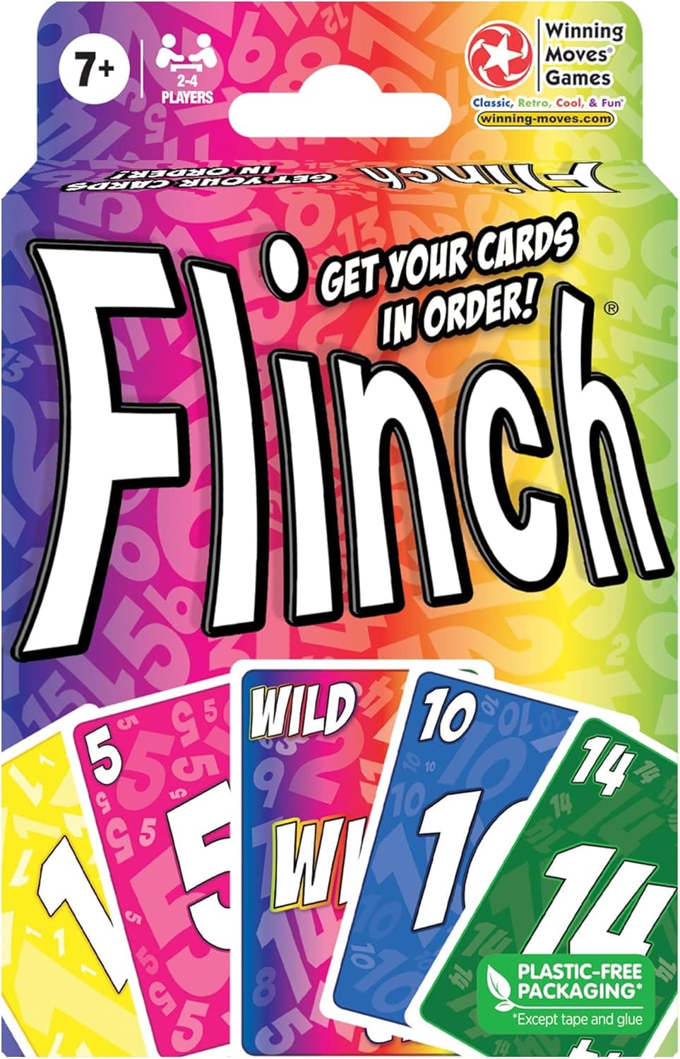 Flinch Card Game front of box