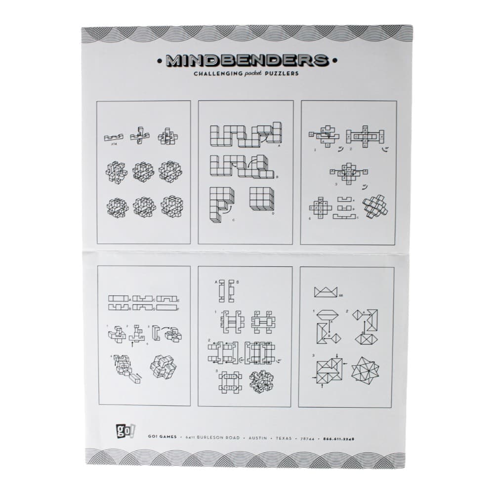 Wooden Pocket MindBenders Puzzles 6-Pack Tenth Alternate Image