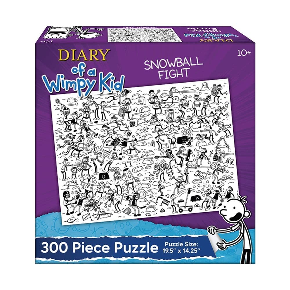 Diary of a Wimpy Kid Snowball 300 Piece Puzzle Main Product Image