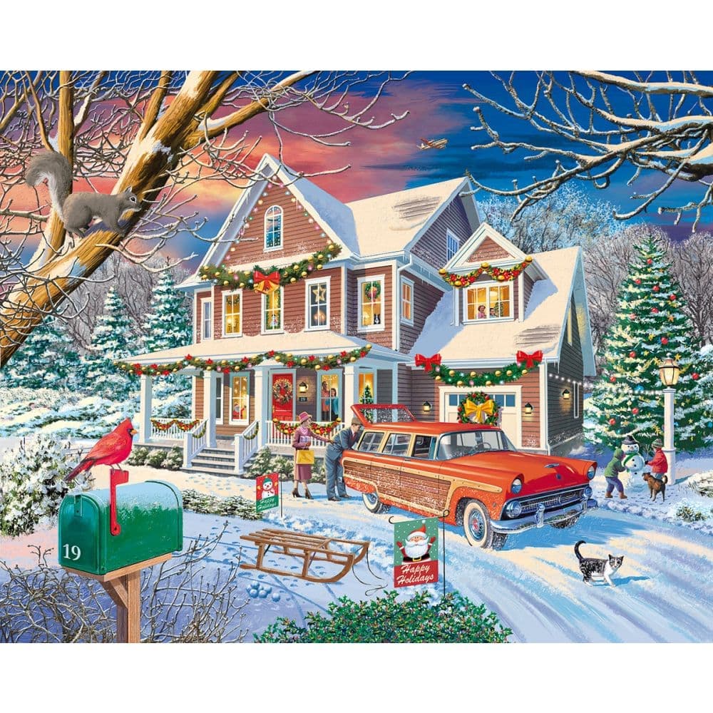 Family Christmas 1000 Piece Puzzle First Alternate Image