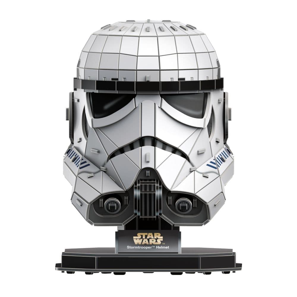 4D Star Wars Stormtrooper Helmet with Stand Sixth Alternate Image