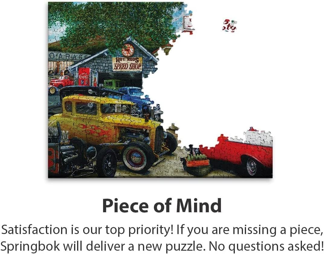 Hot Rod Cafe 1000 Piece Puzzle Alternate Image 5