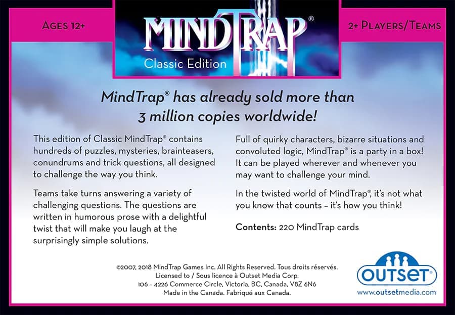 Mindtrap Classic First Alternate Image