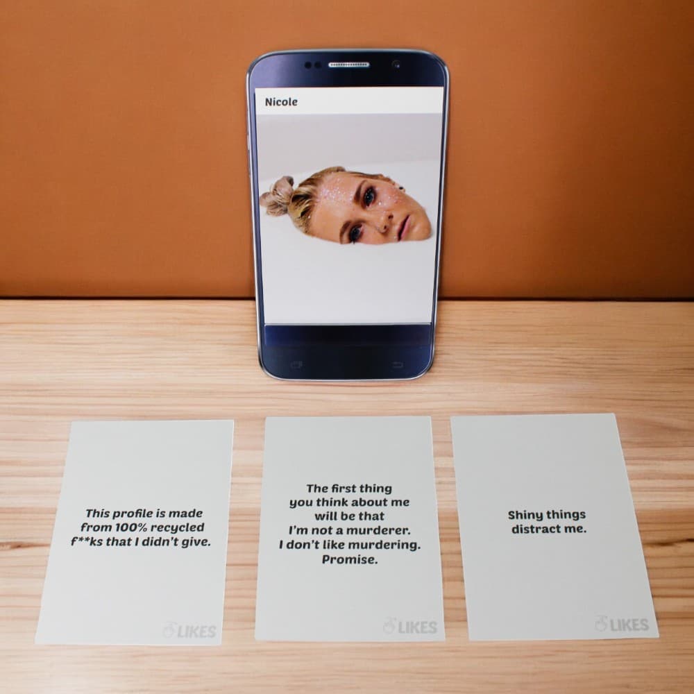 Likes Swipe Right Game Third Alternate Image