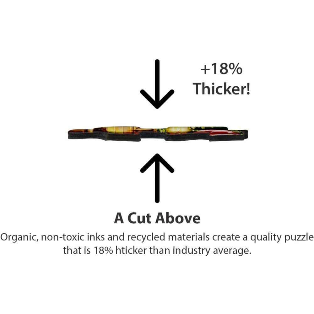 Cozy Cabin Retreat 500 Piece Puzzle Third Alternate Image