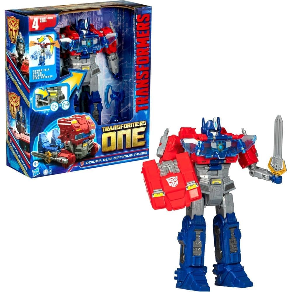 Transformers One Power Flip Optimus Prime Action Figure Eleventh Alternate Image