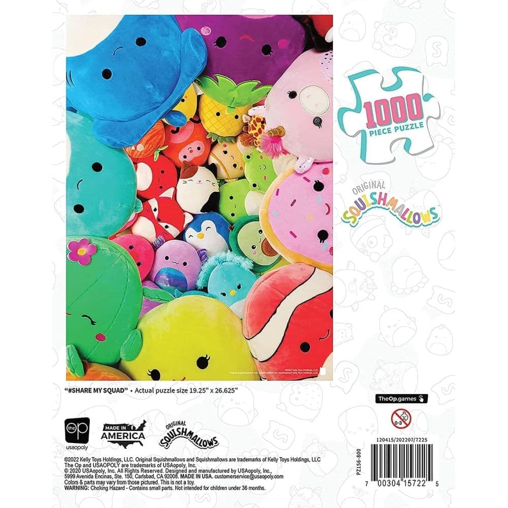 Squishmallows 1000 Piece Puzzle Third Alternate Image