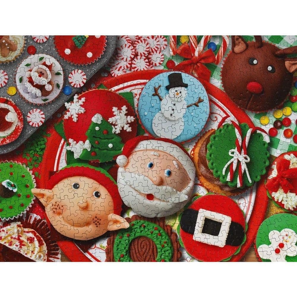 Cupcake Christmas 500 Piece Puzzle First Alternate Image