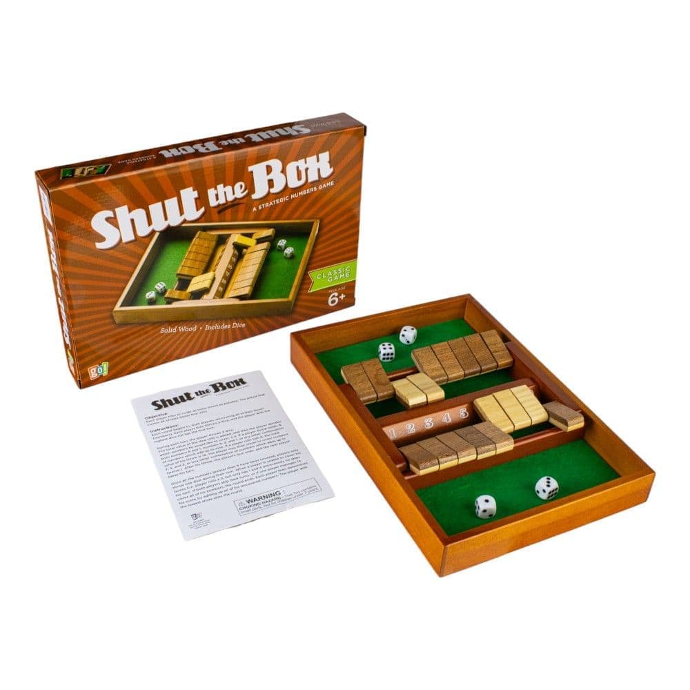 Shut the Box Game Main Product Image