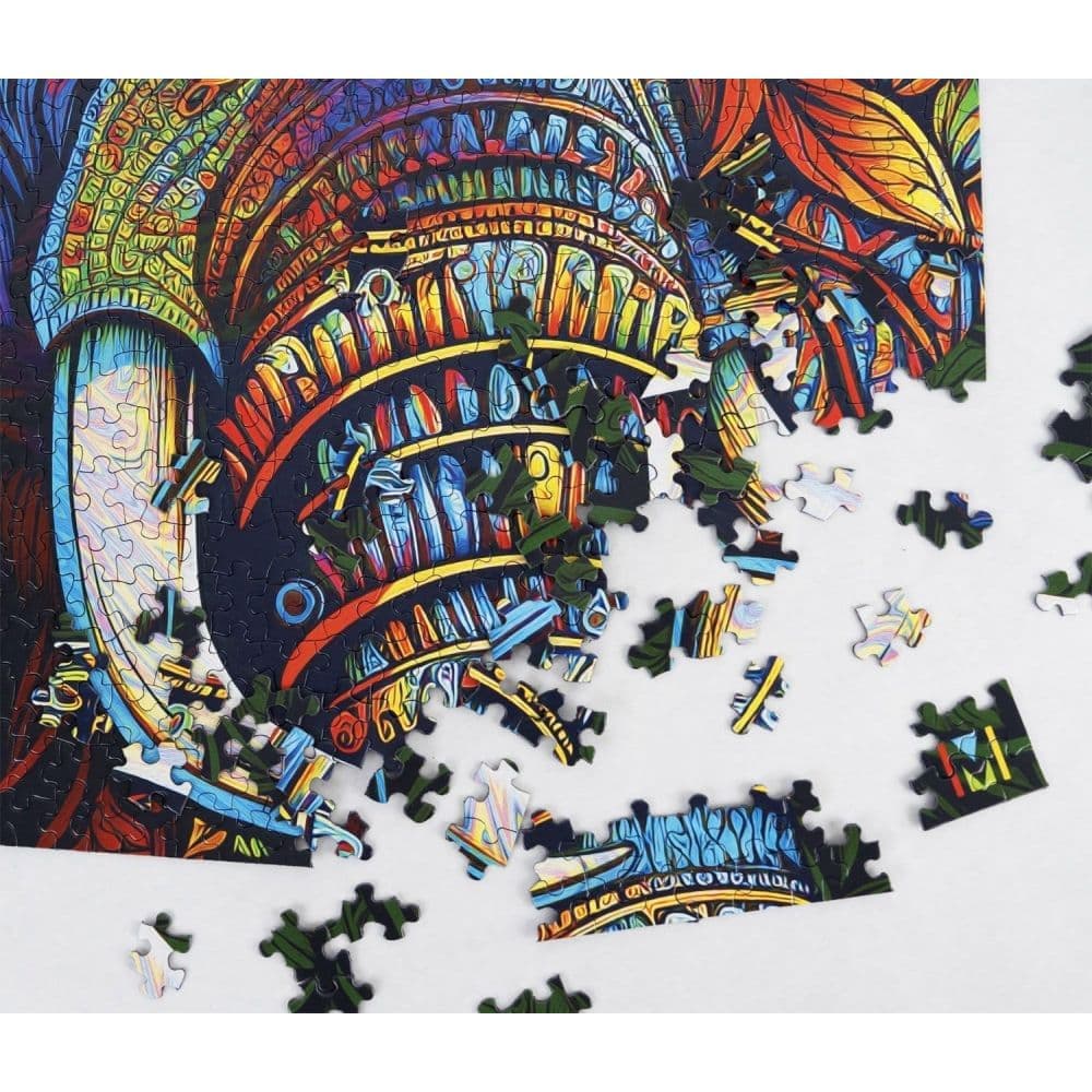 Elephant Mandala 1000 Piece Puzzle Second Alternate Image