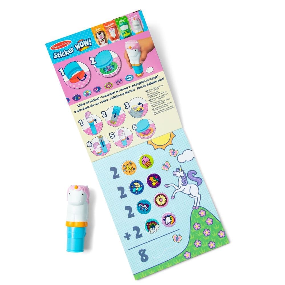 Sticker Wow Unicorn Activity Pad Set Eleventh Alternate Image