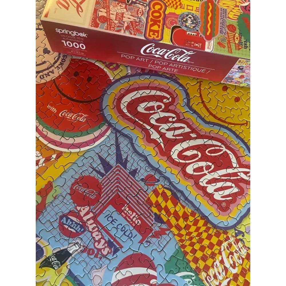 Coca Cola Pop Art 1000 Piece Puzzle Second Alternate Image