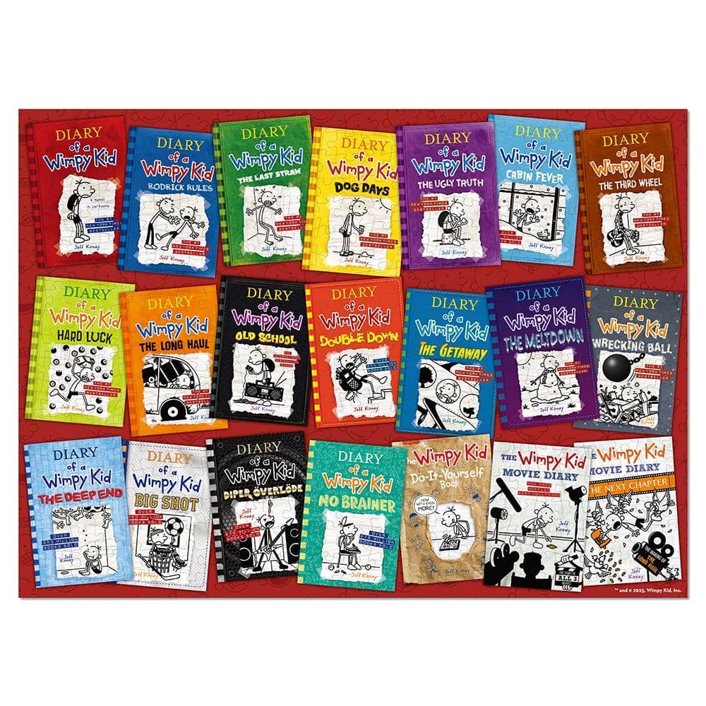 Diary of a Wimpy Kid Book Cover 500 Piece Puzzle First Alternate Image