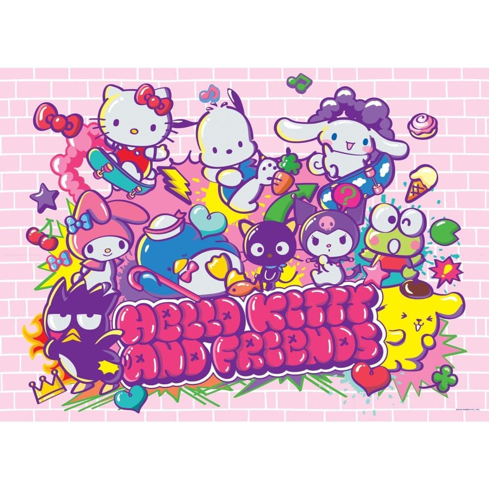Hello Kitty And Friends Tokyo Skate 1000 Piece Puzzle First Alternate Image