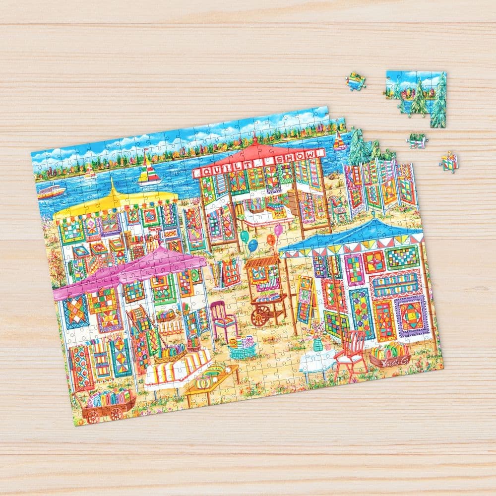 Beach Market 1000 Piece Puzzle Second Alternate Image
