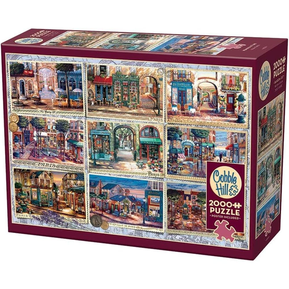 Memories of Paris 2000 Piece Puzzle Third Alternate Image