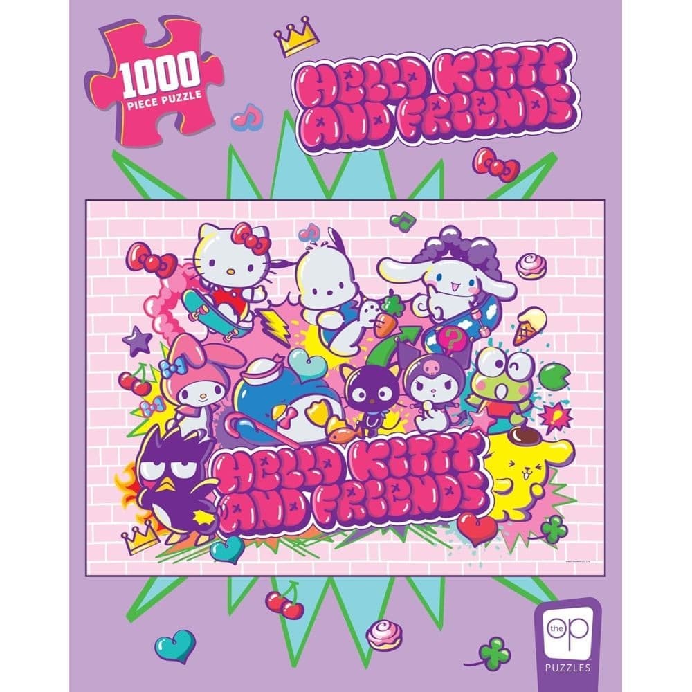 Hello Kitty And Friends Tokyo Skate 1000 Piece Puzzle Main Product Image