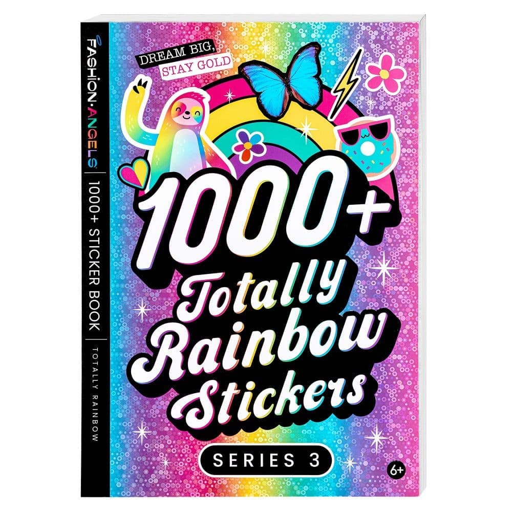 1000 plus Rainbow Super Colorful Stickers Main Product Image