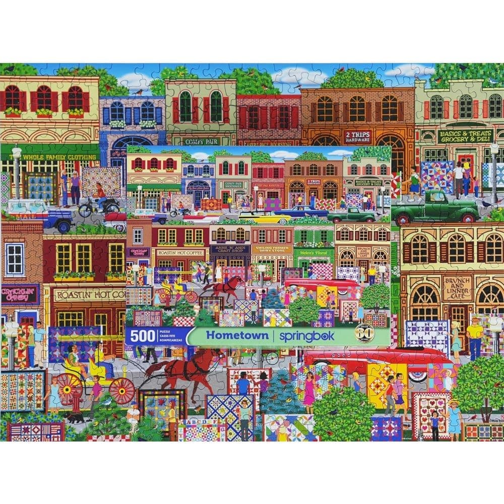 Hometown 500 Piece Puzzle Sixth Alternate Image