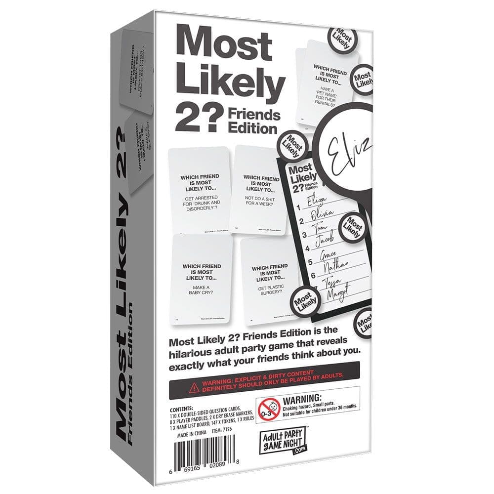 Most Likely 2? Friends Edition First Alternate Image