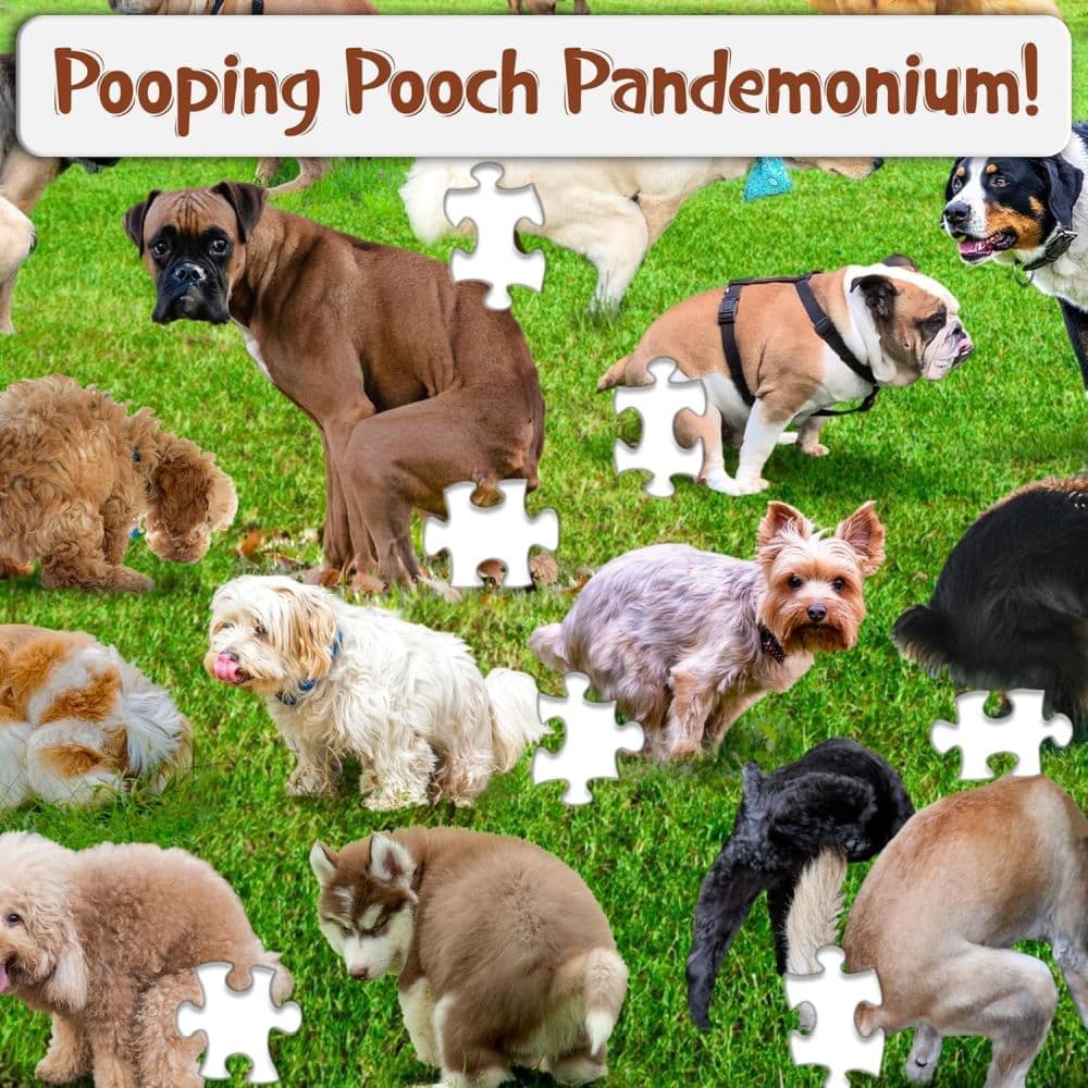 101 Pooping Puppies 1000 Piece Puzzle Fourth  Alternate Image