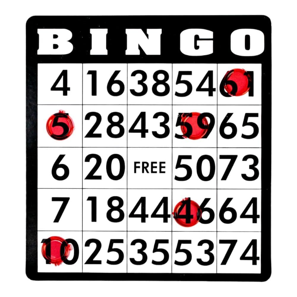 Wooden Bingo Set Fourth Alternate Image