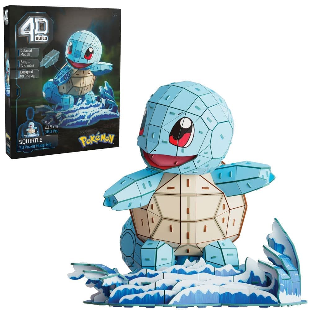 4D Pokemon Squirtle 3D Puzzle Main Product Image