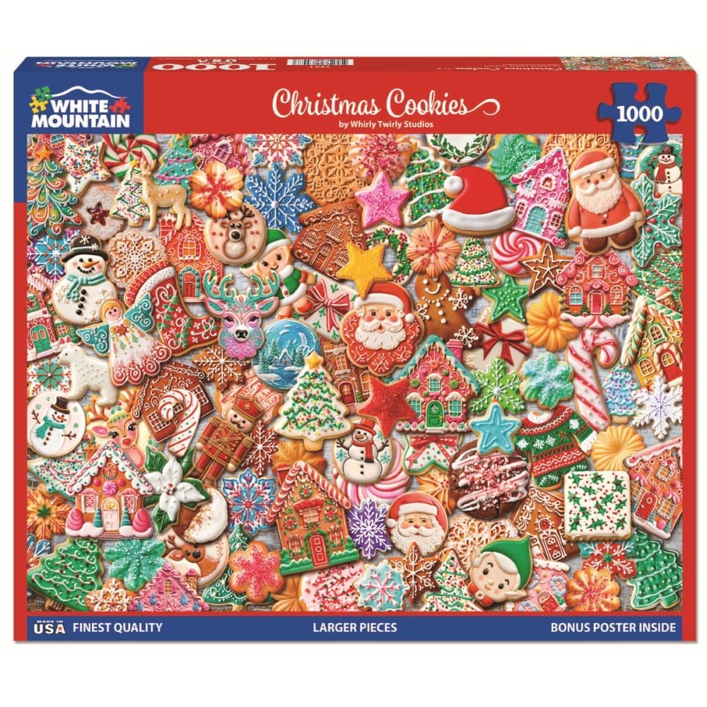 Christmas Cookies 1000 Piece Puzzle Main Product Image