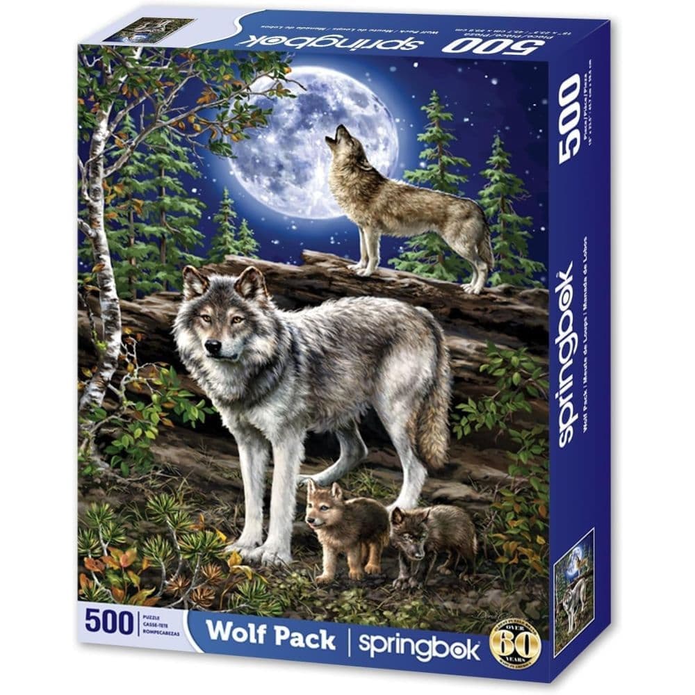 Wolf Pack 500 Piece Puzzle Main Product Image
