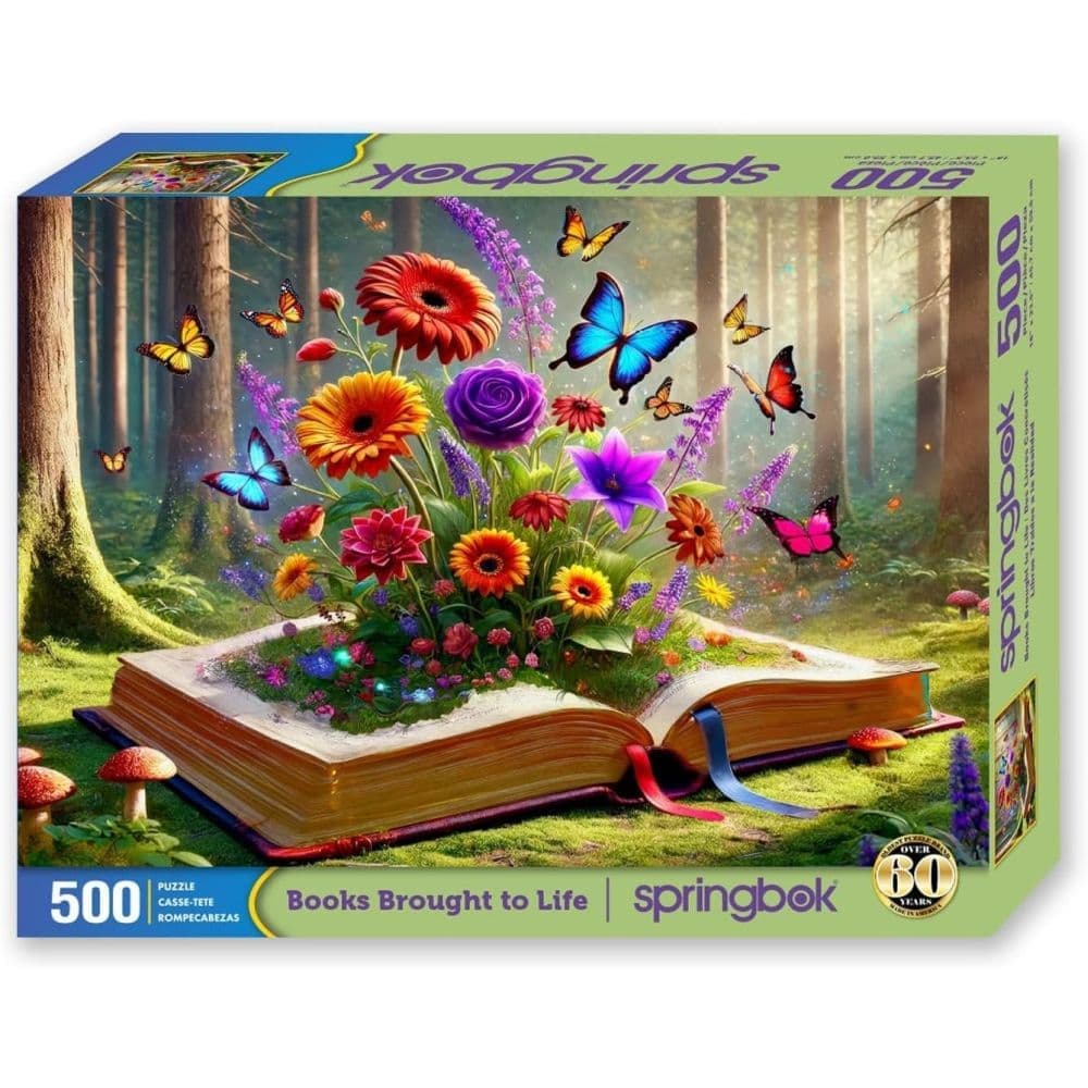 Books Brought to Life 500 Piece Puzzle Main Product Image