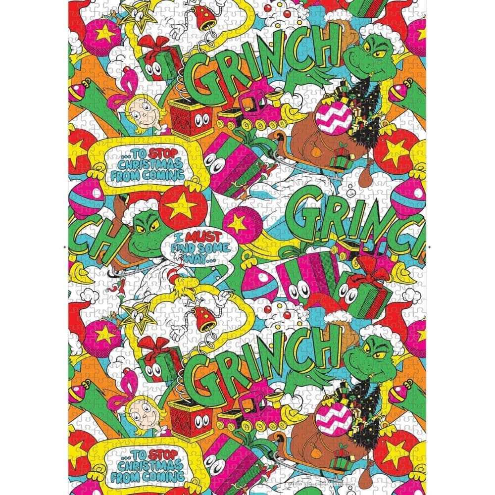 Grinch Poppin 1000 Piece Puzzle Sixth Alternate Image