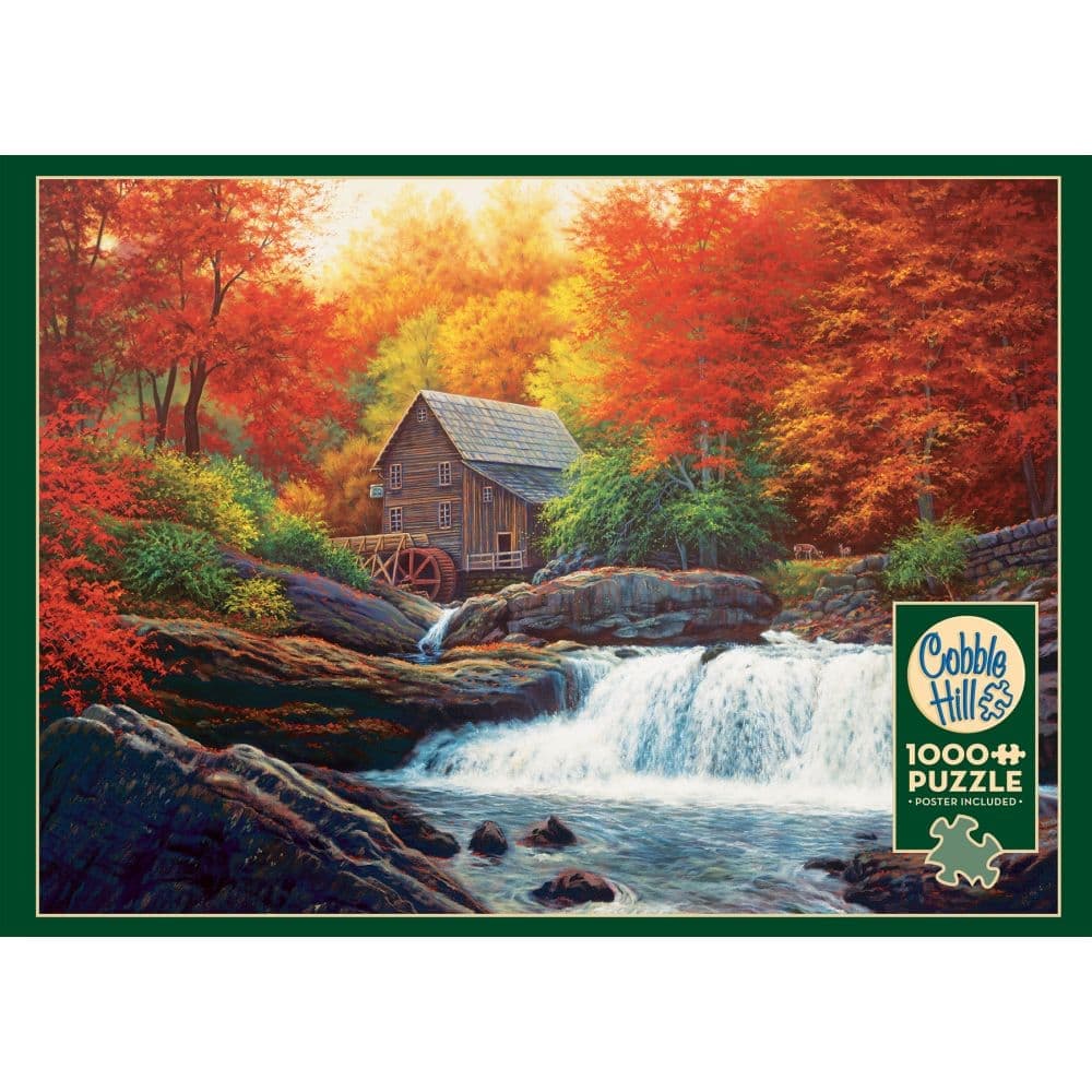 Glade Creek Grist Mill 1000 Piece Puzzle Main Product Image