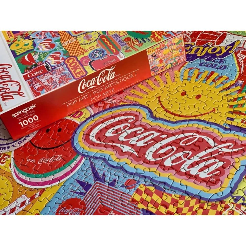 Coca Cola Pop Art 1000 Piece Puzzle Fifth Alternate Image