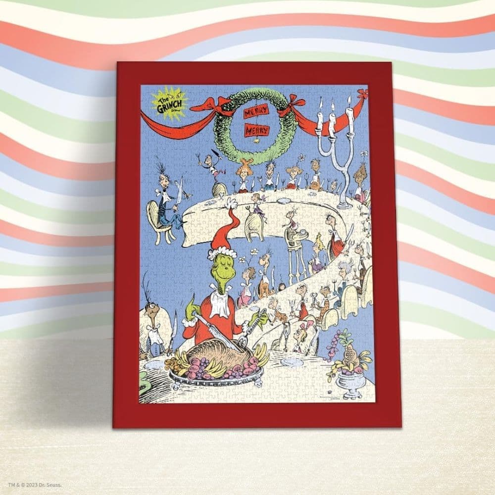 Grinch Feast 1000 Piece Puzzle Fifth Alternate Image