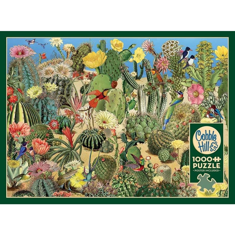 Cactus Garden 1000 Piece Puzzle Main Product Image