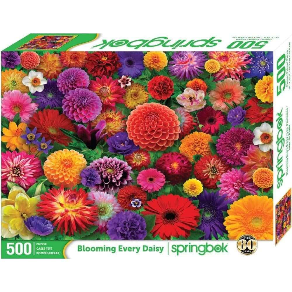 Blooming Every Daisy 500 Piece Puzzle Ninth Alternate Image