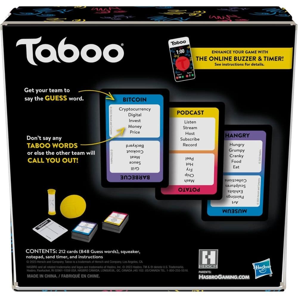 Taboo First Alternate Image