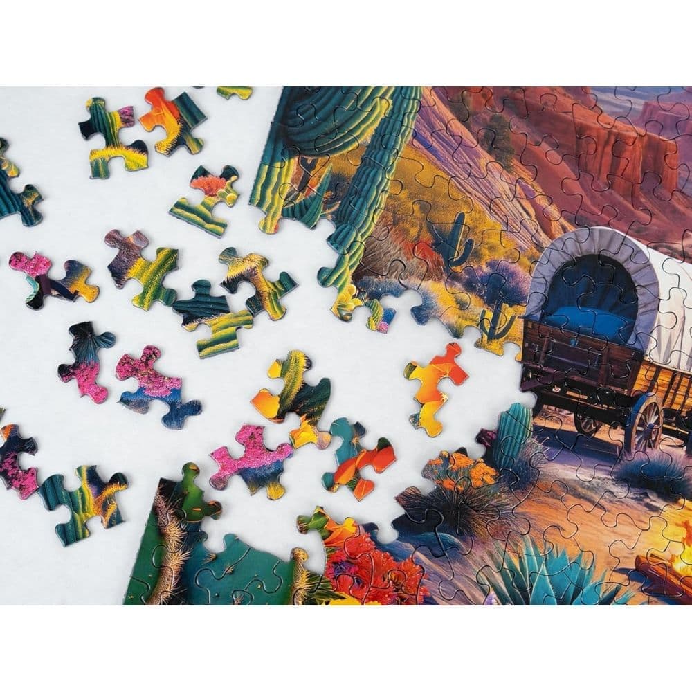 Santa Fe Trail 500 Piece Puzzle Second Alternate Image