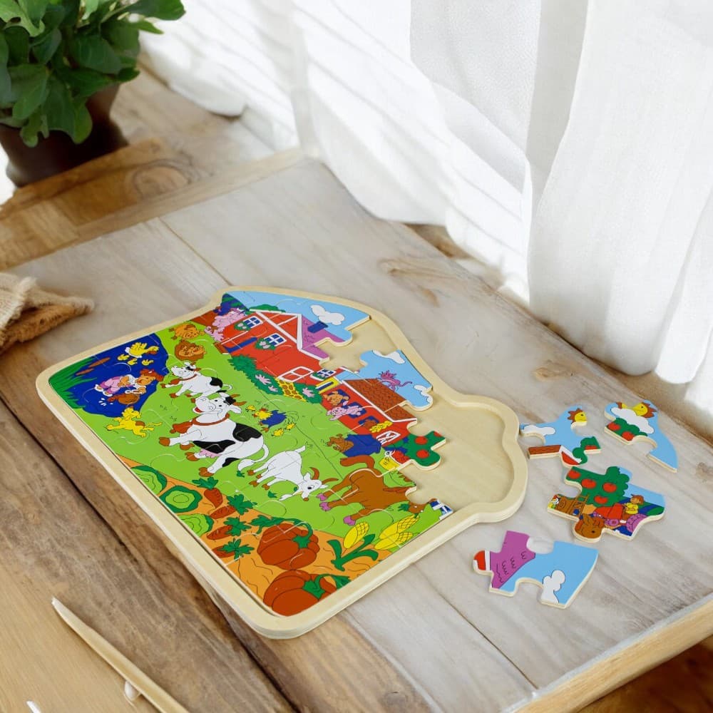 Wooden Farm 30 Piece Puzzle Second Alternate Image