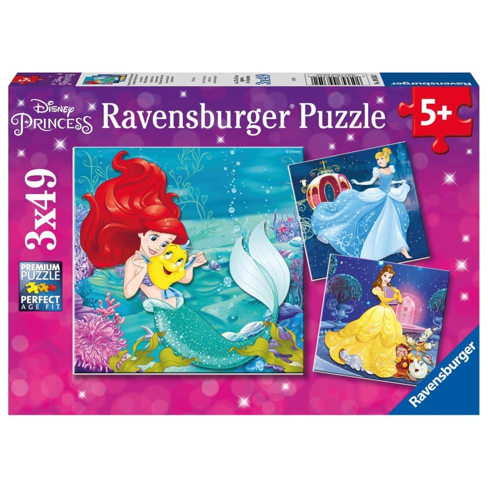 Princesses Adventure 49 Piece Puzzle Main Product Image