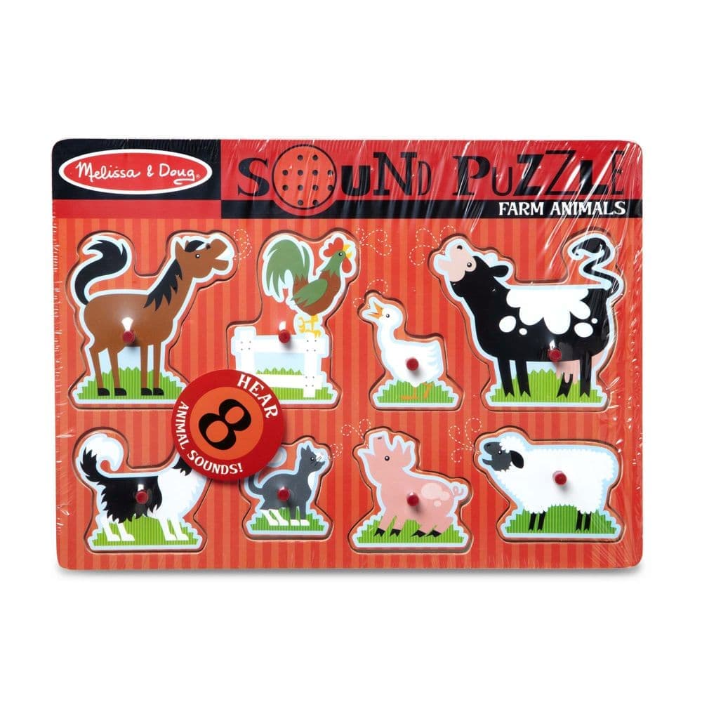 Farm Animals Sound Puzzle Main Product Image